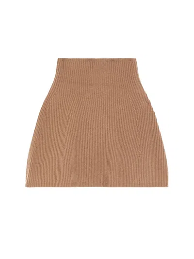 S MAX MARA 'S MAX MARA GIULIO WOOL AND CASHMERE RIBBED CAPE