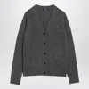's Max Mara Grey Wool Cardigan