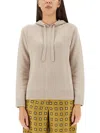 's Max Mara Taupe Virgola Hoodie In Beige
