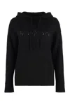 's Max Mara Gorizia Logo Knit Sweatshirt In Black