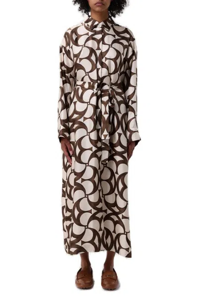 's Max Mara Dress  Woman Color Ivory In Brown