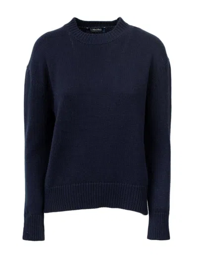 's Max Mara Irlanda Wool Sweater In Ultramarine