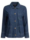S Max Mara Giulietta Buttoned Denim Jacket