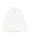 S Max Mara 'double-breasted Jacket In Cotton And Linen In Beige