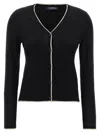 S Max Mara Knit Cardigan With Pockets And V Neck