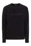 'S MAX MARA 'S MAX MARA KASSEL - WOOL AND CASHMERE SWEATER WITH LOGO