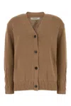 S Max Mara Biscuit Cotton Lukas Cardigan In Brown