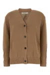 S Max Mara Biscuit Cotton Lukas Cardigan In Brown