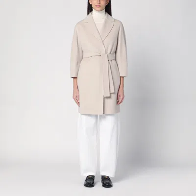 's Max Mara Light Beige Wool Coat