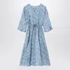 's Max Mara Light Midi Dress With Floral Print