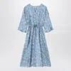 S Max Mara ' Light Midi Dress With Floral Print