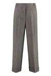 S Max Mara Lilly Wide-leg Trousers In Beige