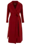 's Max Mara Livia Coat Woman In Red