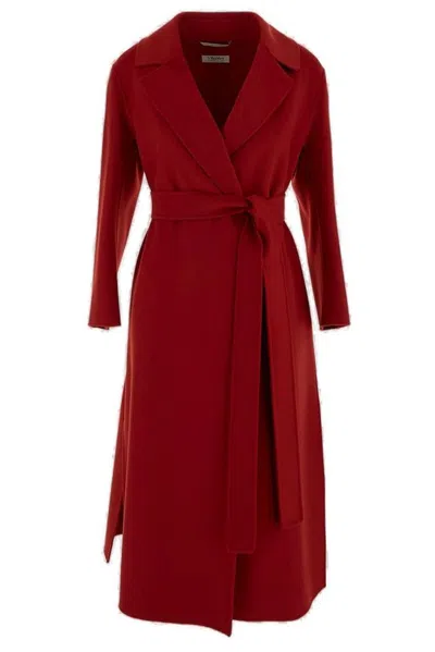 's Max Mara Livia Coat Woman In Red