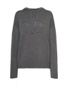 's Max Mara Gorizia Logo Knit Sweatshirt In Grey