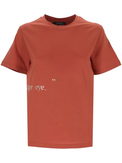 's Max Mara S Max Mara T-shirts And Polos In Orange