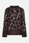S Max Mara ' Maglione Marrone In Marrone