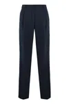 's Max Mara S Max Mara Michela Cady Trousers In Blue
