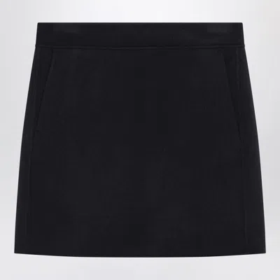 S MAX MARA 'S MAX MARA MINI SKIRT IN MIDNIGHT