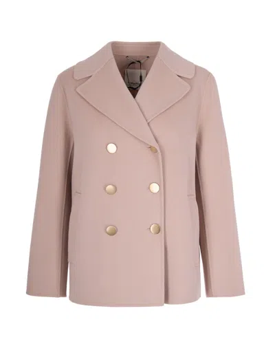 S Max Mara ' Mini Women's Coat In Beige Rosa