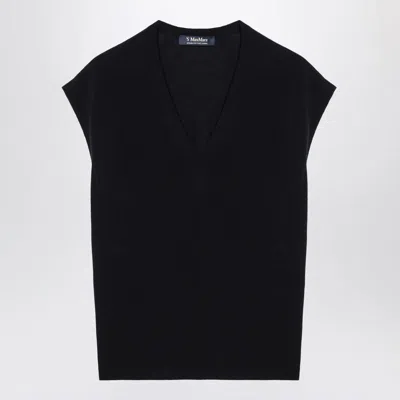 's Max Mara Navy Vest