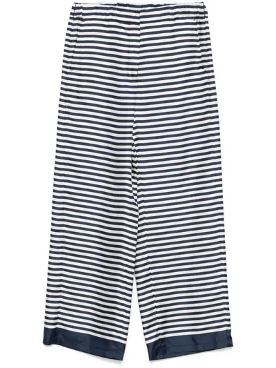 S MAX MARA 'S MAX MARA NINE PRINTED SILK TWILL TROUSERS