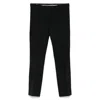 S Max Mara Cropped Trousers In Black