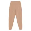 's Max Mara Logo-embroidered Track Pants In Neutral