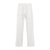 's Max Mara S Max Mara Argento Poplin Cotton Trousers In Beige