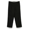 's Max Mara Linen Pants In Black