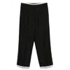 's Max Mara Linen Pants In Black