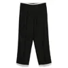 's Max Mara Linen Pants In Black