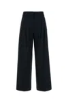 's Max Mara Midnight Wool Nichols Palazzo Pant In Blue