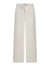's Max Mara Drawstring Cropped Trousers In Nude & Neutrals
