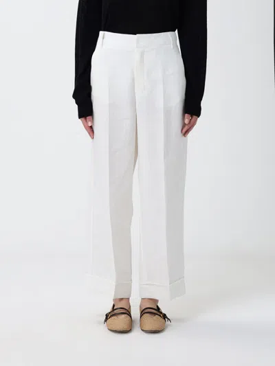S Max Mara ' Pants Woman In White