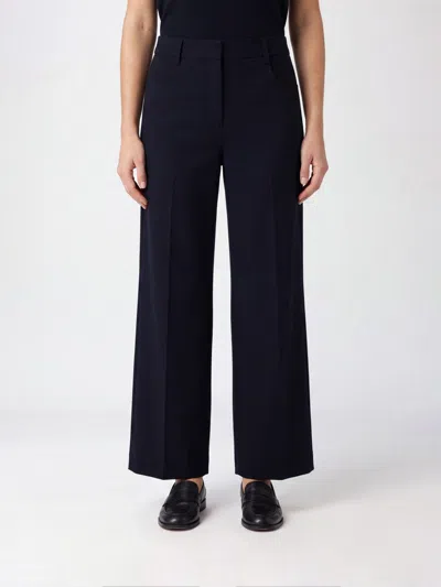 S Max Mara ' Pants Woman Color Blue In Black
