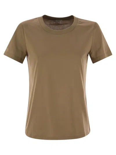 's Max Mara Jersey T-shirt In Beige