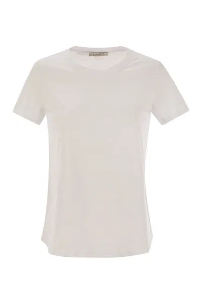 's Max Mara S Max Mara Reno - Crew-neck Cotton T-shirt In White