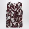 's Max Mara Reversible Patterned Camisole Top