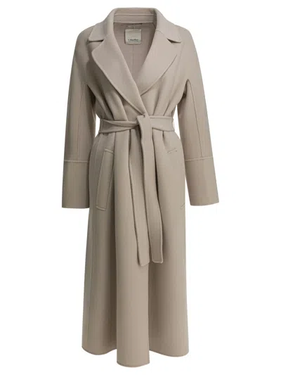's Max Mara Max Mara S Beige Alpaca Wool Jacket In Gray