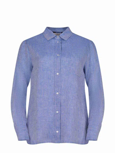 's Max Mara max Mara S' "elise" Shirt In Blue