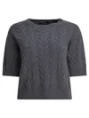 S Max Mara Max Mara S Grey Wool  Knitwear