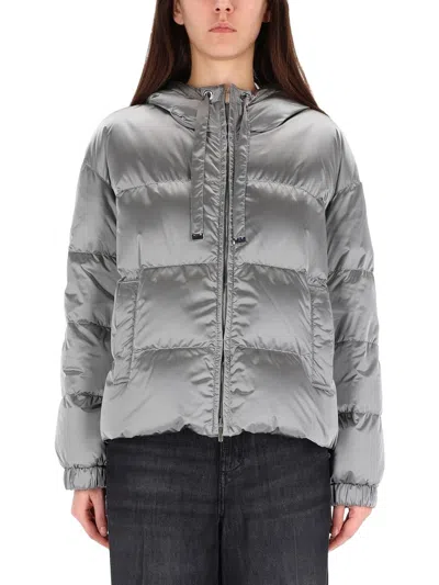's Max Mara S Max Mara Anti-drip Satin Quilt In Silver