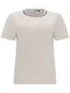 S Max Mara Tshirt Bingo In Beige