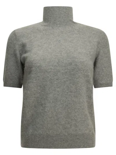 S Max Mara Max Mara S Wool Turtleneck Sweater In Gray