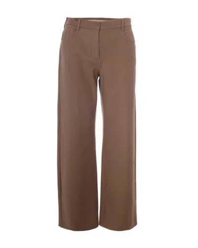 's Max Mara Sculpted Tapered Trousers In Cammello
