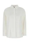 's Max Mara White Cotton Conero Shirt S Max Mara In White