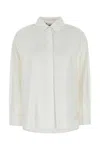 's Max Mara White Cotton Conero Shirt S Max Mara In White