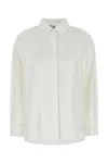 's Max Mara White Cotton Conero Shirt S Max Mara In White