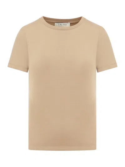 's Max Mara Tubo Tshirt In Nude & Neutrals